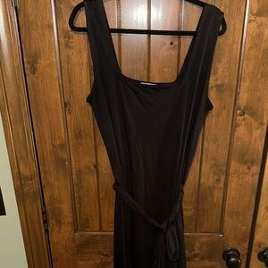 Vince Black Midi Dress